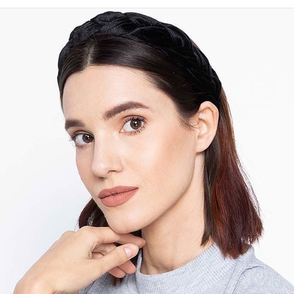 Braided Velvet Headband